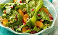 Mixed Greens Salad with Orange and Poppy Seed Dres Recipe Card